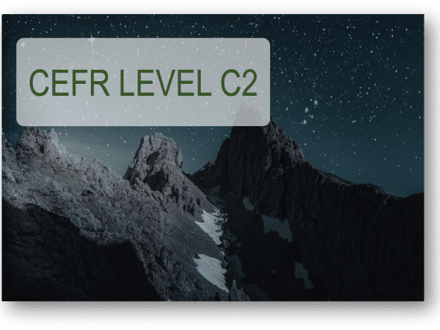 CEFR Level C2 vocabulary